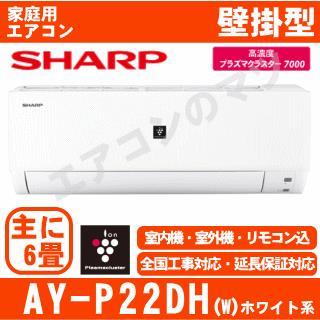 AY-P22DH-W [取寄商品][送料区分：壁掛エアコン中型 下記表参照